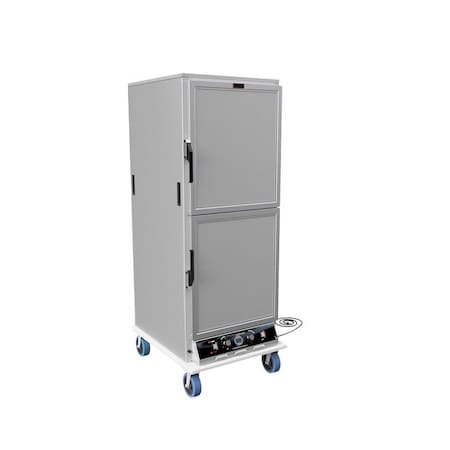 Lockwood Manufacturing Insulated Proof/Hold Cabinet, Solid Dutch Doors For 17"-23" Wide Pans CA71-PFIN-IDD-R